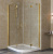 Душевой уголок Vegas Glass AFS-F Lux 120*80 09 01 L профиль золото, стекло прозрачное Душевой уголок Vegas Glass AFS-F Lux 120*80 09 01 L профиль золото, стекло прозрачное