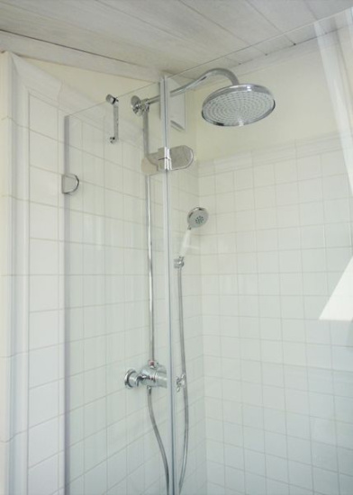 Душевая дверь в нишу GuteWetter Lux Door GK-002A левая 115 см стекло бесцветное, фурнитура хром