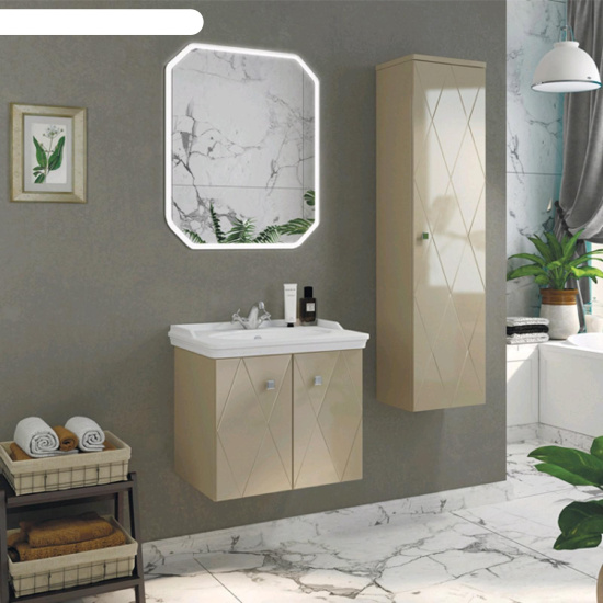 Зеркало Comforty Колеус 65, с подсветкой