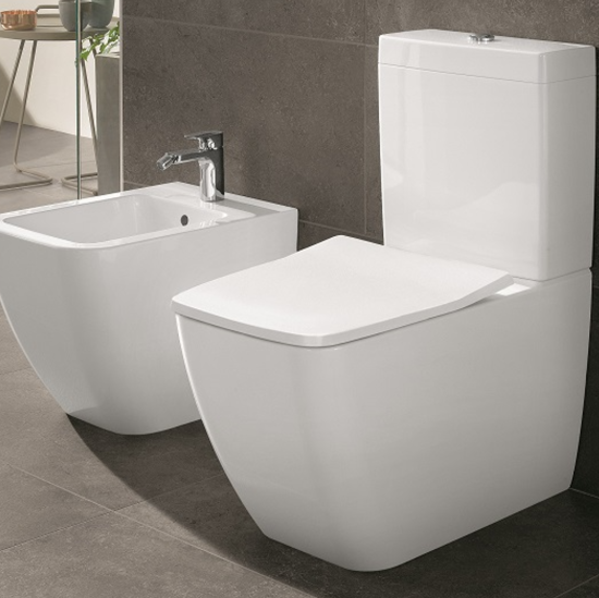 Унитаз-компакт Villeroy & Boch Venticello с крышкой микролифт