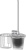 Ершик Ellux Avantgarde AVA 071 с держателем освежителя воздуха Ершик Ellux Avantgarde AVA 071 с держателем освежителя воздуха