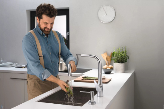 Смеситель для кухни Hansgrohe Talis Select M51 72823000 хром