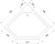 Поддон для душа Royal Bath RB 90 TR 90x90