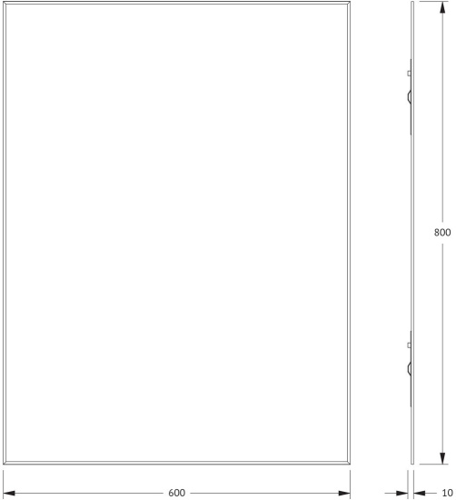 Зеркало Evoform Standard BY 0219 60x80