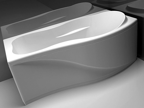 Акриловая ванна Aquanet Borneo 170 см R