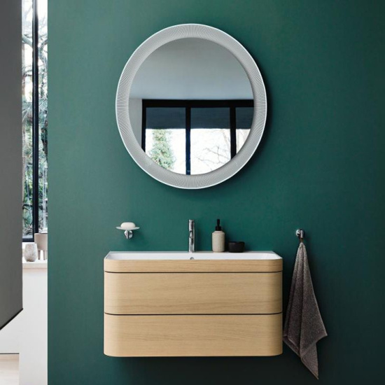 Тумба с раковиной Duravit Happy D.2 Plus 80 средиземноморский дуб