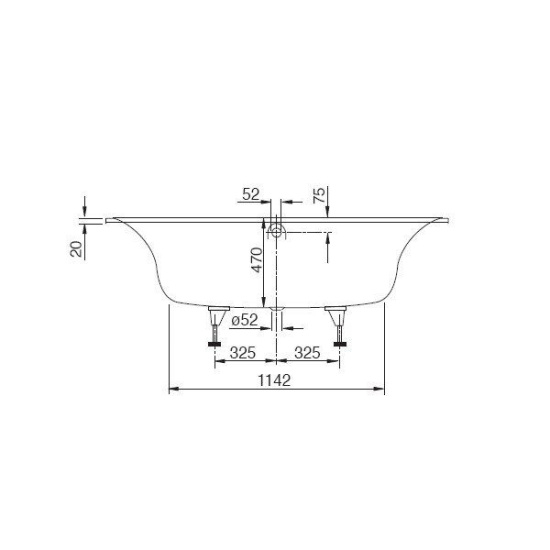 Квариловая ванна Villeroy & Boch Cetus UBQ180CEU2V-96