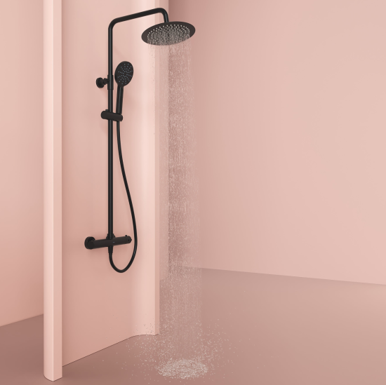 Душевая стойка Sancos Kanedo SC7200MB термостат