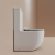 Унитаз-компакт Ceramicanova Метрополь (Metropol) Rimless CN4001TMW Унитаз-компакт Ceramicanova Метрополь (Metropol) Rimless CN4001TMW