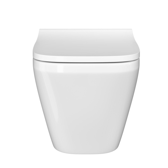 Инсталляция Vitra Integra 9856B003-7207 Square подвесной унитаз + кнопка