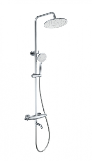 Душевая стойка Wonzon & Woghand Capsule WW-B3031-A1-CR с термостатом