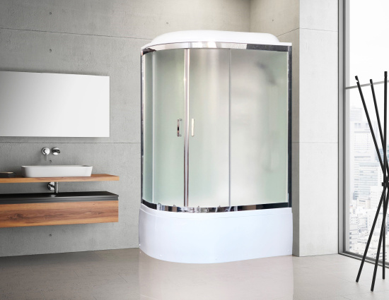 Душевая кабина Royal Bath RB8120BK3-WC-CH-R