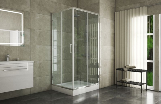 Душевой уголок Bravat Line BS090.2202A 90х90х200