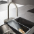 Смеситель для кухни Hansgrohe Aquno Select M81 73831800 сталь Смеситель для кухни Hansgrohe Aquno Select M81 73831800 сталь