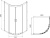 Душевой уголок Am.Pm Gem W90G-401-100WT 100x100