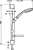 Душевой гарнитур Hansgrohe Croma 100 Vario 27771000 Unica C