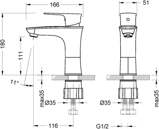Душевой комплект Lemark Nero LM0214C + LM0206C