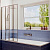 Шторка на ванну Ambassador Bath Screens 16041110L 90 см