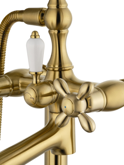 Напольный смеситель для ванны Wonzon & Woghand Retro WW-88649020-BG