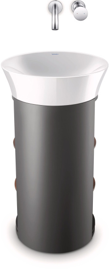 Смеситель для раковины Duravit White Tulip WT1070004010 внешняя часть