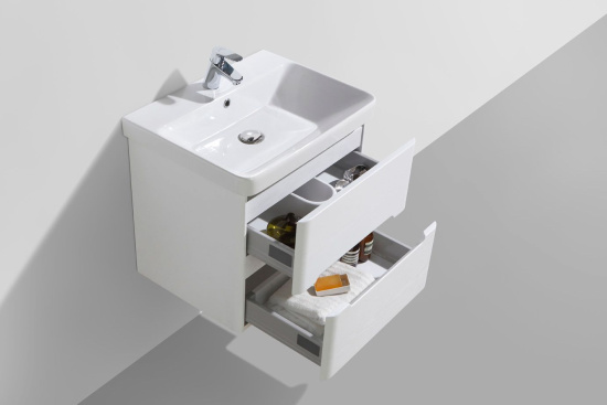 Тумба с раковиной BelBagno Luxury 50 bianco lucido