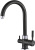 Смеситель для кухни Zorg Steel Hammer SH 713 Black Cr Смеситель для кухни Zorg Steel Hammer SH 713 Black Cr