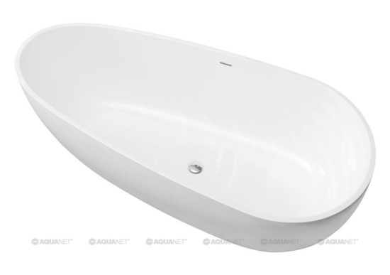Ванна из искусственного камня Aquanet Miracle TC-S06B 170x85 см. матовая