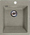 Мойка кухонная Lava Q3 scandic (серый)