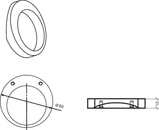 Ручка для мебели Armadi Art NeoArt Moon золото
