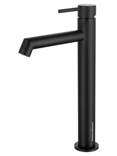 Смеситель для раковины Wonzon & Woghand WW-H1064-MB высокий