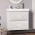 Тумба с раковиной Marka One Arrondi 70П white