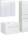 Тумба с раковиной Runo Парма 75, подвесная, 3 двери
