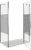 Душевой уголок Good Door Fantasy WTW+SP-F-CH 110x90 Душевой уголок Good Door Fantasy WTW+SP-F-CH 110x90