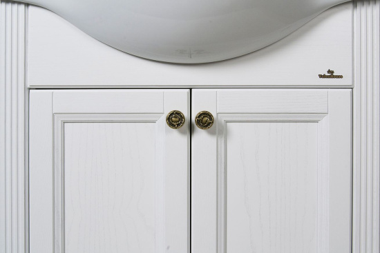 Мебель для ванной ValenHouse Астер 65 белая, фурнитура бронза