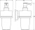 Дозатор FBS Ellea ELL 009 Дозатор FBS Ellea ELL 009
