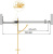 Душевая дверь в нишу Cezares Slider-B-1-70/80-C-Cr