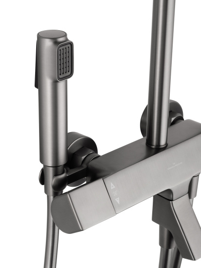 Душевая стойка Wonzon & Woghand The One WW-B3094-BGG с термостатом