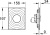 Кнопка смыва Grohe Surf 38574000 хром