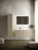 Тумба с раковиной Sancos Snob R 100 Beige Soft левая SNR100LCE, подвесная