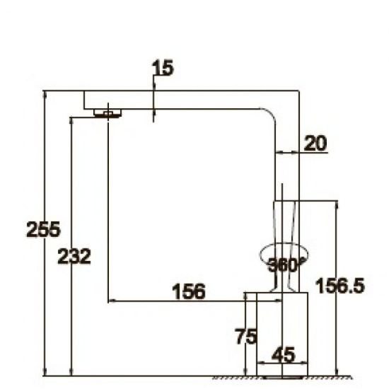 Смеситель для кухни Kaiser Vista 65044