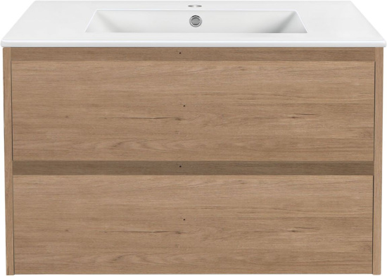 Мебель для ванной Vincea Gio 80 натуральный дуб