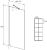 Шторка на ванну Radaway Idea Black PNJ II Factory 100 Шторка на ванну Radaway Idea Black PNJ II Factory 100