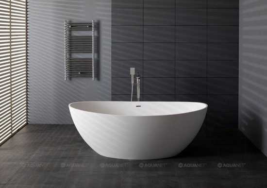 Ванна из искусственного камня Aquanet Inspire TC-S52 180x90 см. матовая
