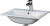 Тумба с раковиной Misty Онтарио 60 1 ящик, white Тумба с раковиной Misty Онтарио 60 1 ящик, white