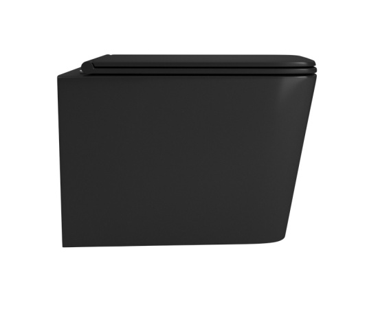 Подвесной унитаз Owl 1975 Vatter Ruta-H Matt Black OWLT190404 безободковый