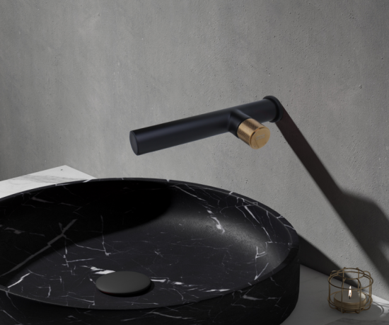 Смеситель для раковины Bronze de Luxe Avantgarde 2021MH, черный