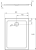 Поддон для душа Radaway Doros F 140x80
