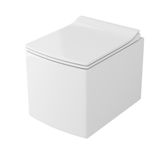 Инсталляция Geberit Duofix Delta 458.103.21.1 с кнопкой смыва + унитаз подвесной OWL 1975 Cube Cirkel-H OWLT190803