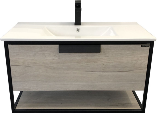 Мебель для ванной Comforty Бонн 90 дуб дымчатый