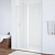 Душевая дверь в нишу Vegas Glass EP-F-1 100 01 01 L профиль белый, стекло прозрачное